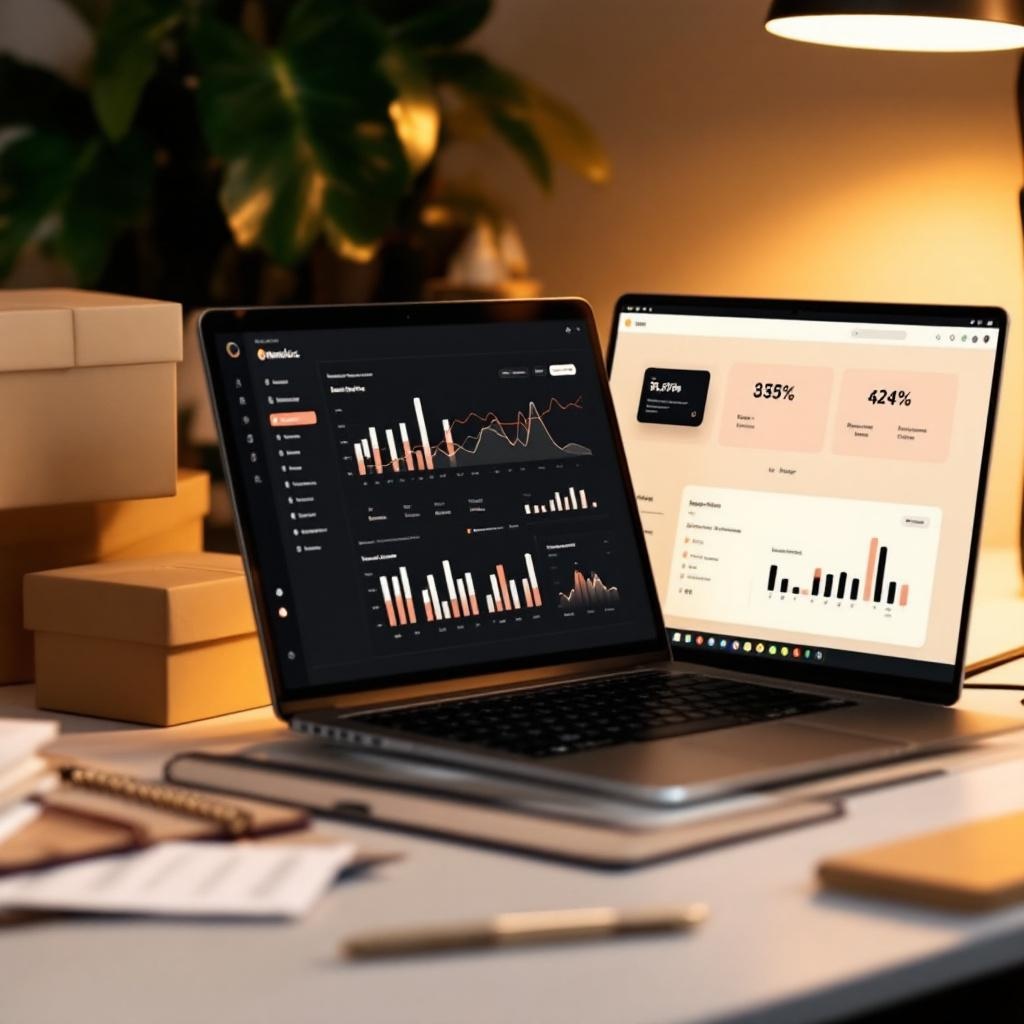 AI ecommerce marketing tools dashboard