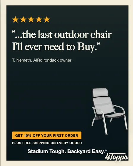 4Topps customer review ad