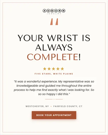 Auburn Jewelry customer review ad