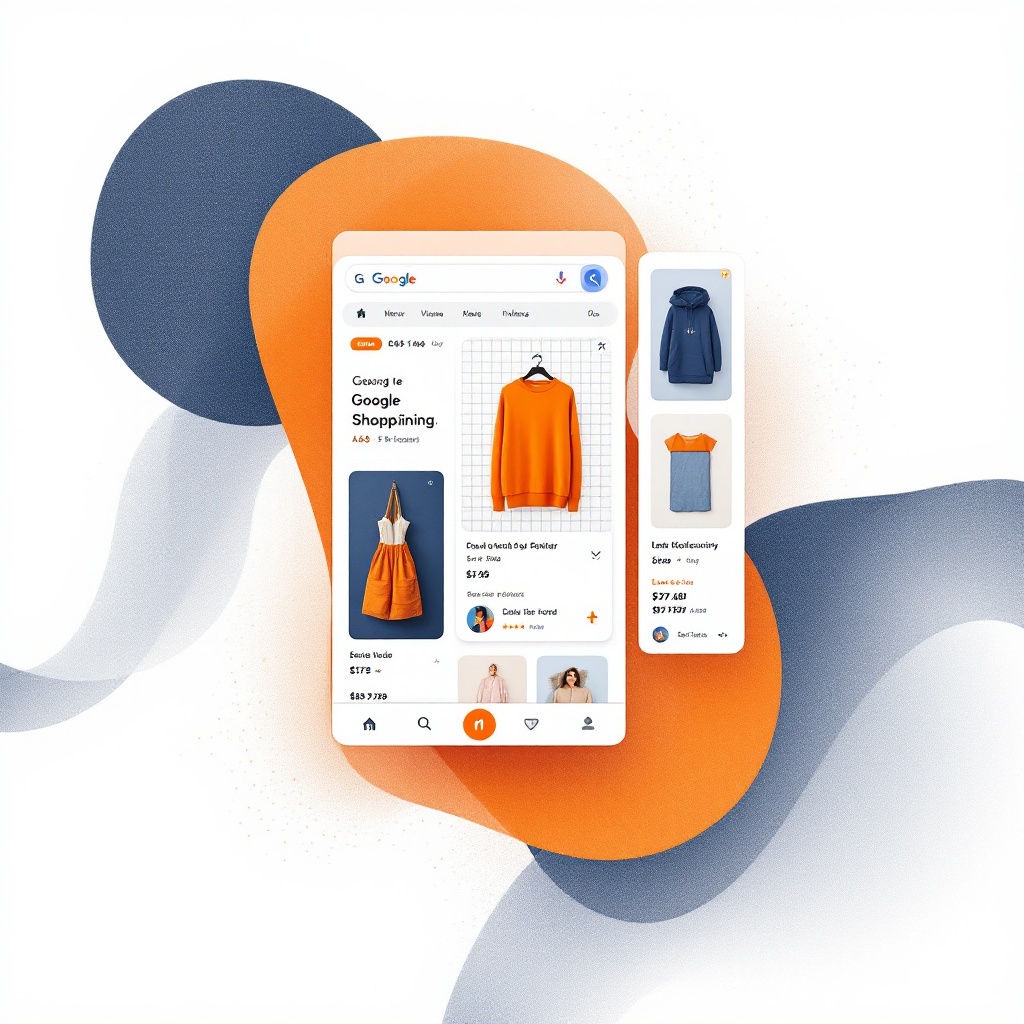 Google Shopping ads product grid for an ecommerce store